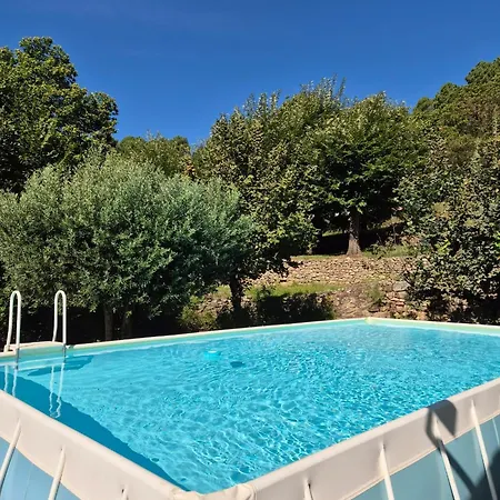 Maison Charmante Avec Piscine Et Jardin A Robiac-rochessadoule * Rochesadoule