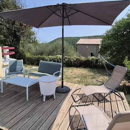 Feriehus Maison Charmante Avec Piscine Et Jardin A Robiac-rochessadoule *