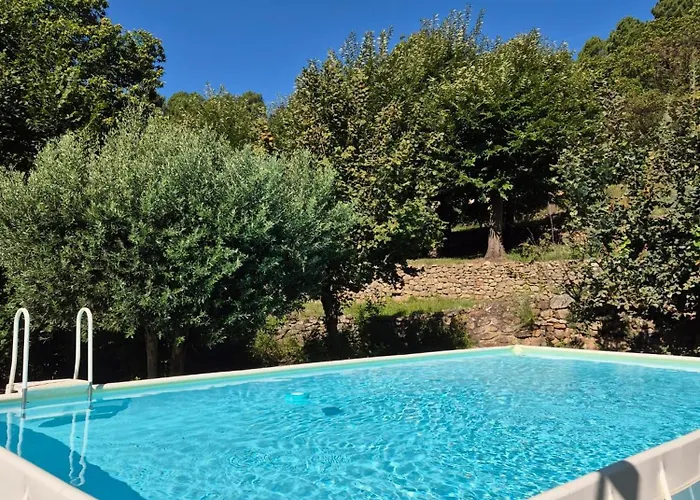 Maison Charmante Avec Piscine Et Jardin A Robiac-rochessadoule * Rochesadoule